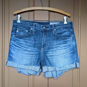 AG Hailey boyfriend shorts
